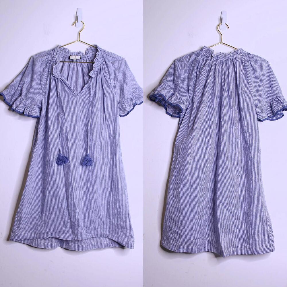 Tuckernuck Blue Striped Women's Dress